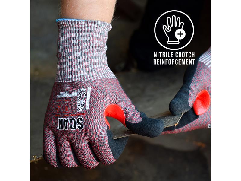 Nitrile Palm Cut F Gloves - XL (Size 10)