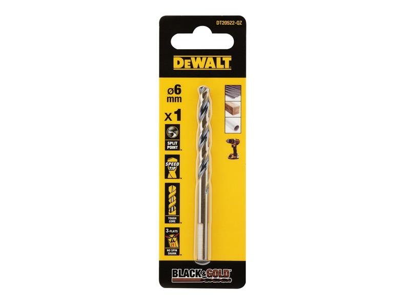 BLACK&GOLD HSS Drill Bit 6.0mm                                                  