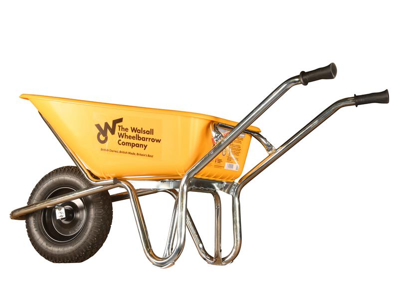 120L Phoenix Super Heavy-Duty HDPE Wheelbarrow - Pneumatic