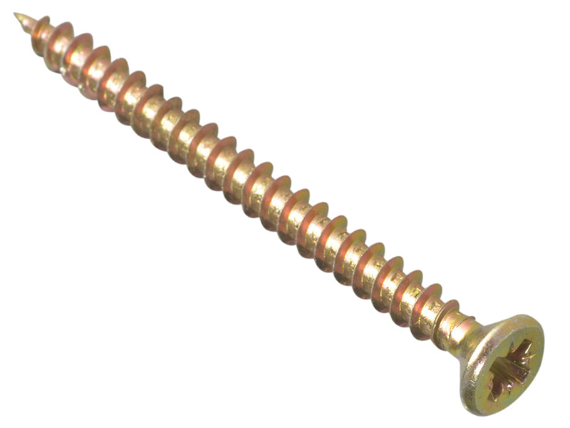Multi-Purpose Pozi Compatible Screw CSK ST ZYP 6.0 x 90mm Box 100