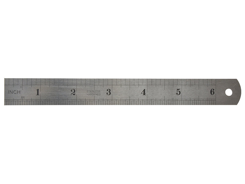 F106ME Steel Rule 150mm / 6in                                                   