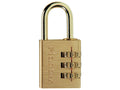 Brass Finish Combination Padlock