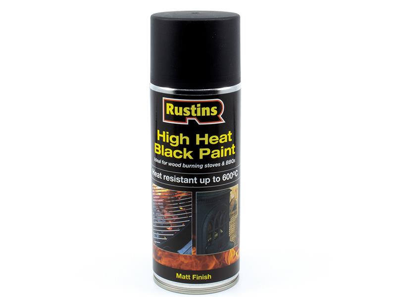 High Heat Aerosol 400ml Black