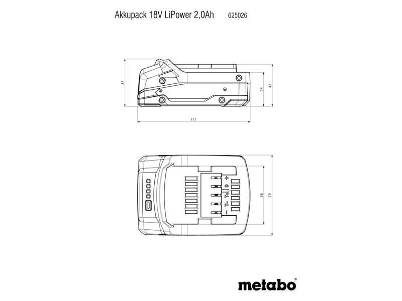 LiPOWER Battery Pack 18V