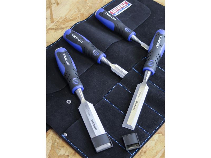 8 Pocket Leather Chisel Roll                                                    
