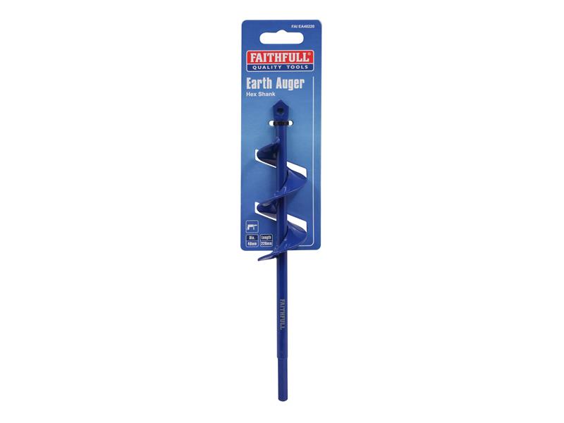 Earth Auger Drill Bit 40 x 220mm                                                
