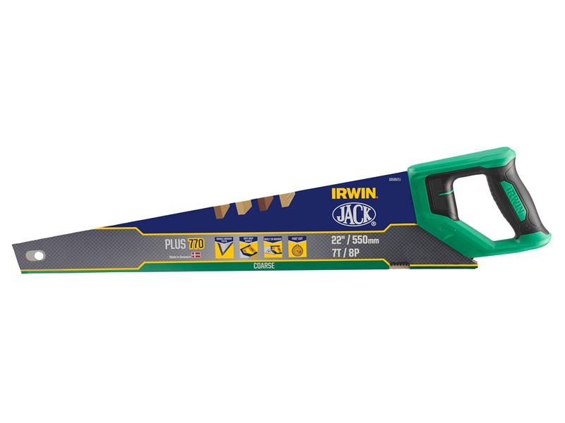 770UHP Coarse Hardpoint Handsaw Soft Grip 550mm (22in) 7 TPI                    