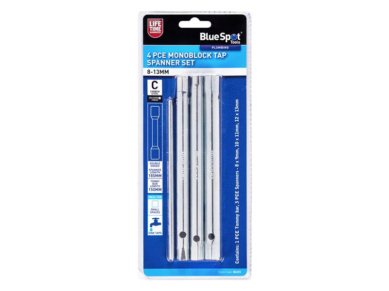 Monoblock Tap Spanner Set, 3 Piece                                              