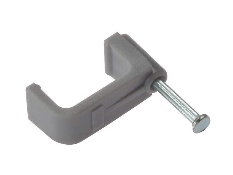 Cable Clip Flat White Bellwire Box 100