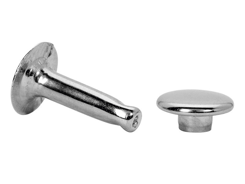 Tubular Rivets 9 x 3 x 13mm Cap 3 x 10mm (Pack 25)