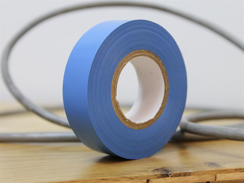 PVC Electrical Tape Blue 19mm x 20m                                             