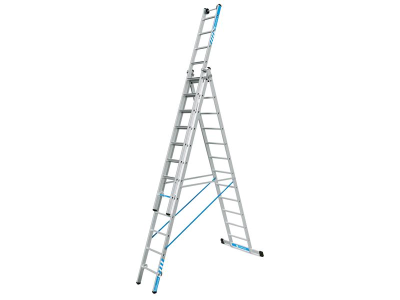 Skymaster Plus X Combination Ladder 3-Part 3 x 14 Rungs