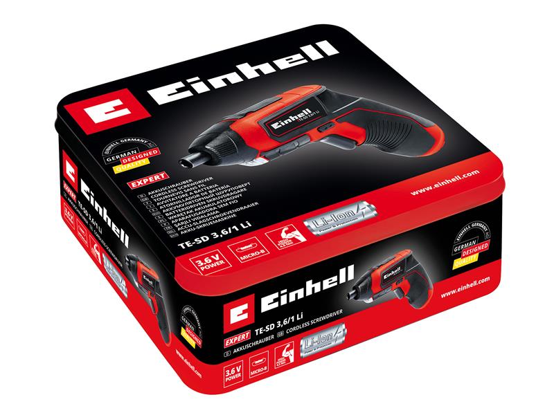 TE-SD 3.6/1 Li Cordless Screwdriver 3.6V 1 x 1.5Ah Li-ion                       