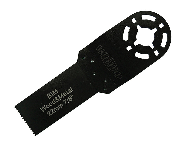 Multi-Functional Tool Flush Cut Wood/Bi-Metal Blade 22mm                        