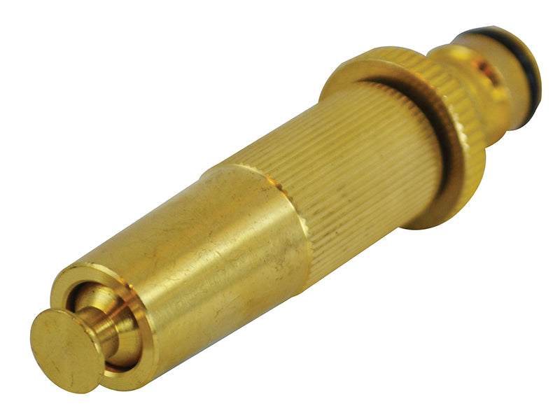 Brass Adjustable Spray Nozzle 12.5mm (1/2in)                                    