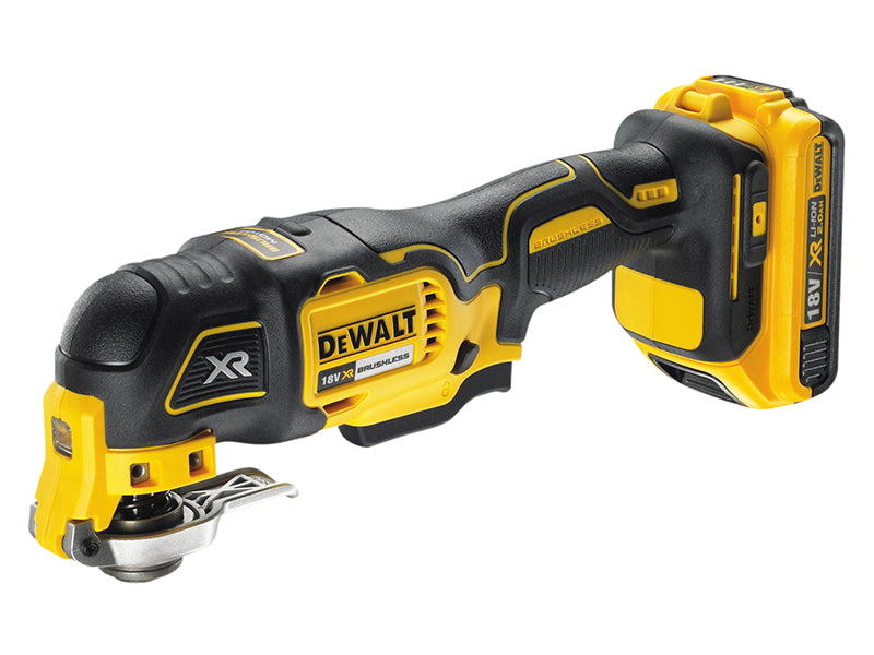 DCS355D1 XR Brushless Oscillating Multi-Tool 18V 1 x 2.0Ah Li-ion               