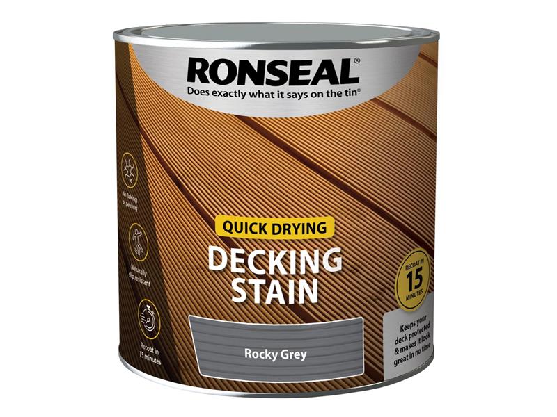 Quick Drying Decking Stain Rich Teak 5 litre
