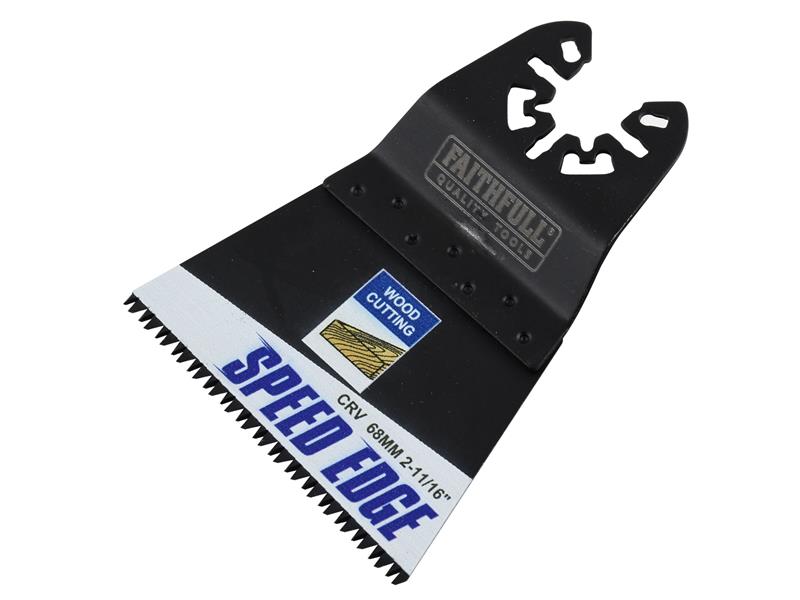 Multi-Tool Speed Edge Wood Blade 68mm (5 Pack)