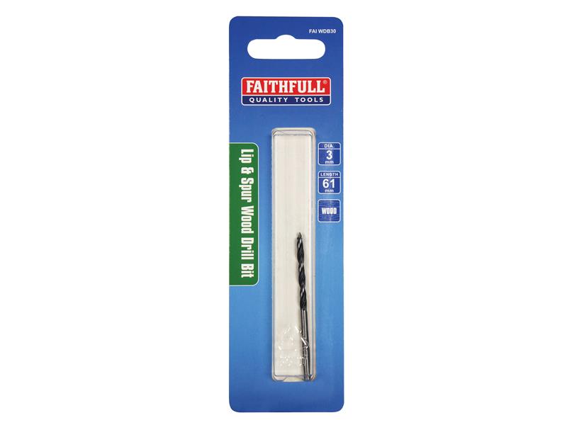 Lip & Spur Wood Drill Bit Set, 5 Piece