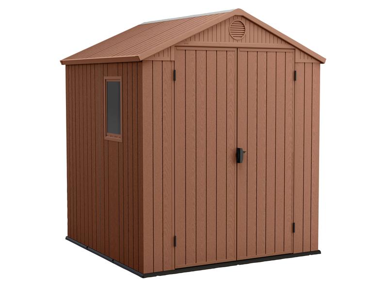 Darwin Shed Brown 6 x 6ft                                                       
