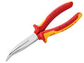 26 26 200 VDE Long Bent Snipe Nose Side Cutting Pliers 200mm                    