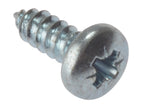Self-Tapping Screw Pozi Compatible Pan Head ZP 5/8in x 8 Box 200
