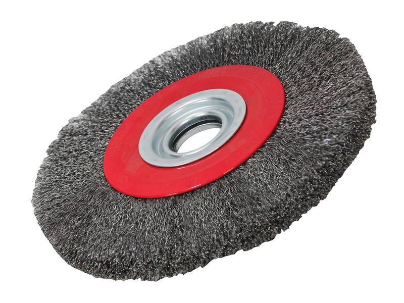 Wire Wheel 200 x 25mm, 32mm Bore, 0.30mm Wire                                   