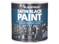 Satin Black Paint 500ml