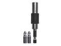 15° Flexi Bit Holder 75mm & PZ2(x2) Bits                                        