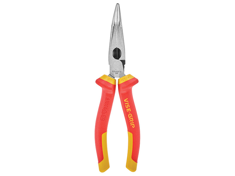 High Leverage VDE Bent Nose Pliers 200mm (8in)