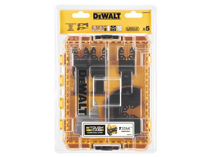 DT20761 Oscillating Blade Set, 5 Piece                                          