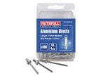 Aluminium Rivets 4.8 x 8mm Short Pre-Pack of 50