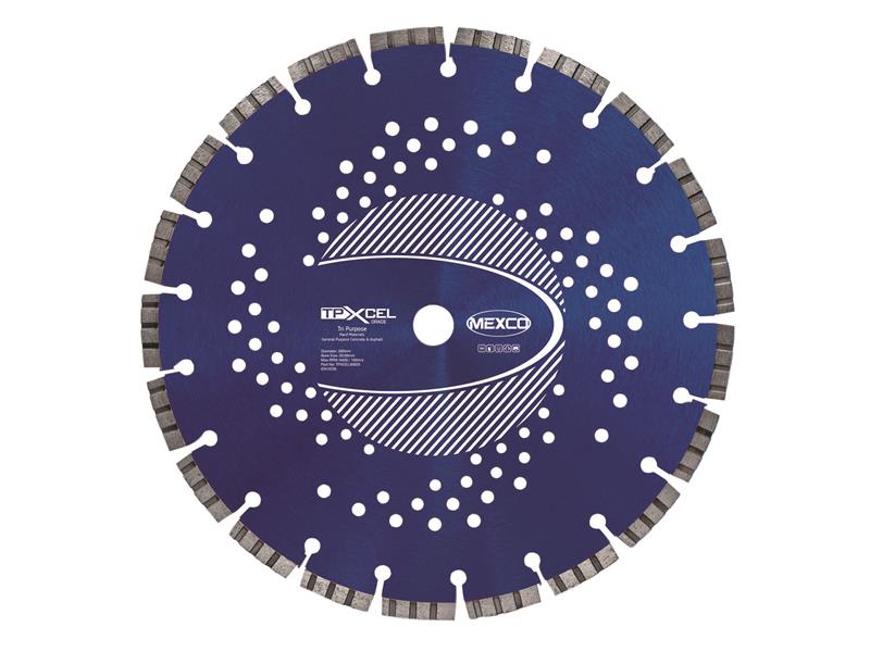 XCEL Grade Tri-Purpose Diamond Blade 450 x 25.4mm