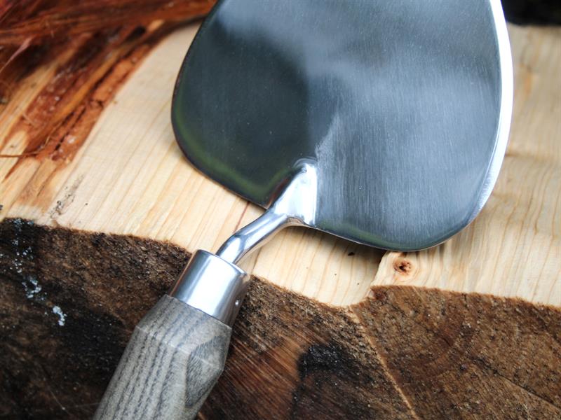 Prestige Stainless Steel Dutch Trowel with Ash Handle                           