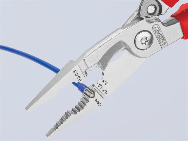 13 96 200 VDE Multifunctional Installation Pliers with Opening Spring 200mm     