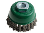 Knot Cup Brush 125mm M14x2.0, 0.50 Steel Wire*