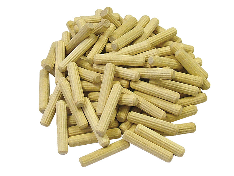Wood Dowels Fluted 30 x 6mm (Pack 72)                                           