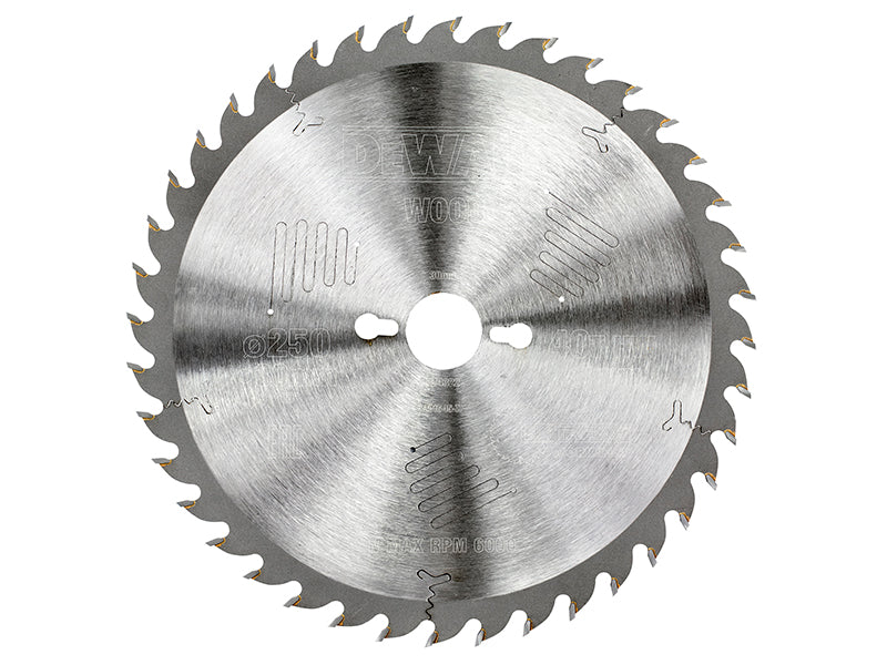Series 60 Circular Saw Blade 250 x 30mm x 40T                                   