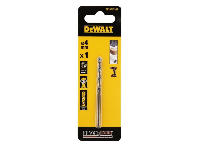 BLACK&GOLD HSS Drill Bit 4.0mm                                                  
