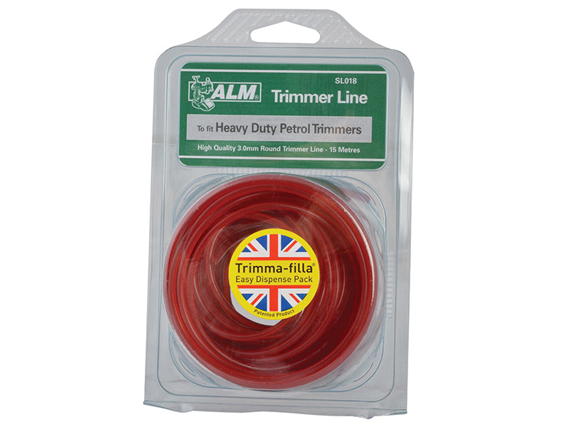 SL018 Heavy-Duty Petrol Trimmer Line 3mm x 15m                                  
