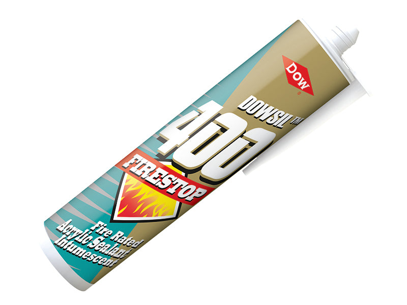 Firestop 400 Acrylic Sealant White 380ml                                        