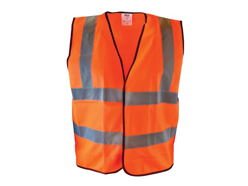 Hi-Vis Orange Waistcoat - XL (48in)