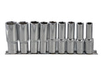 1/2in Drive Deep Socket Set, 9 Piece                                            