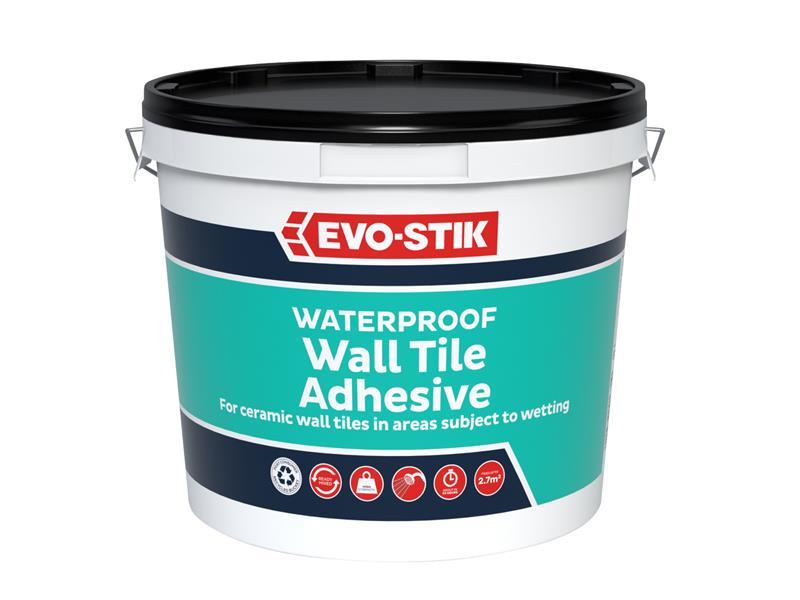 Waterproof Wall Tile Adhesive 2.5 litre                                         