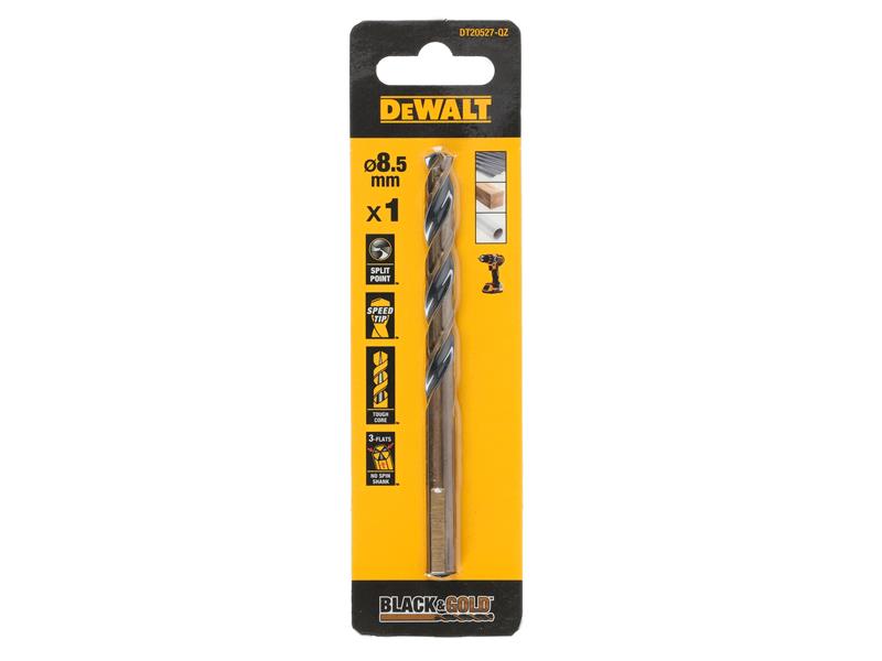 BLACK&GOLD HSS Drill Bit 8.5mm                                                  