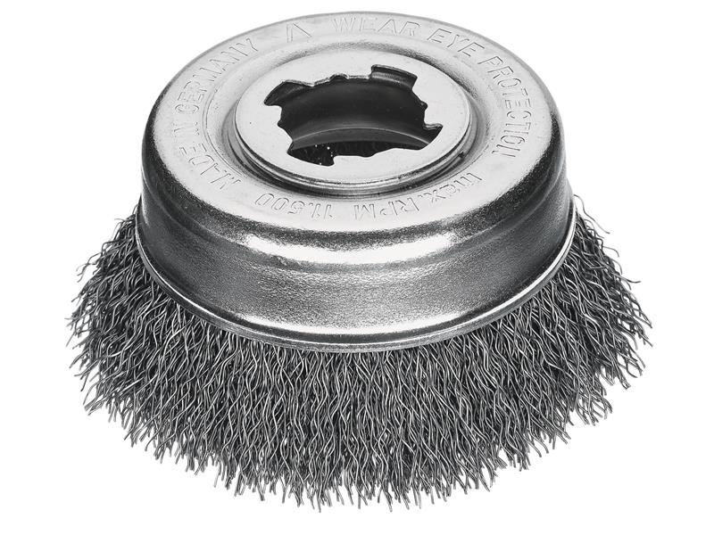 X-Lock Crimped Stainless Steel Brush 85mm Non Spark