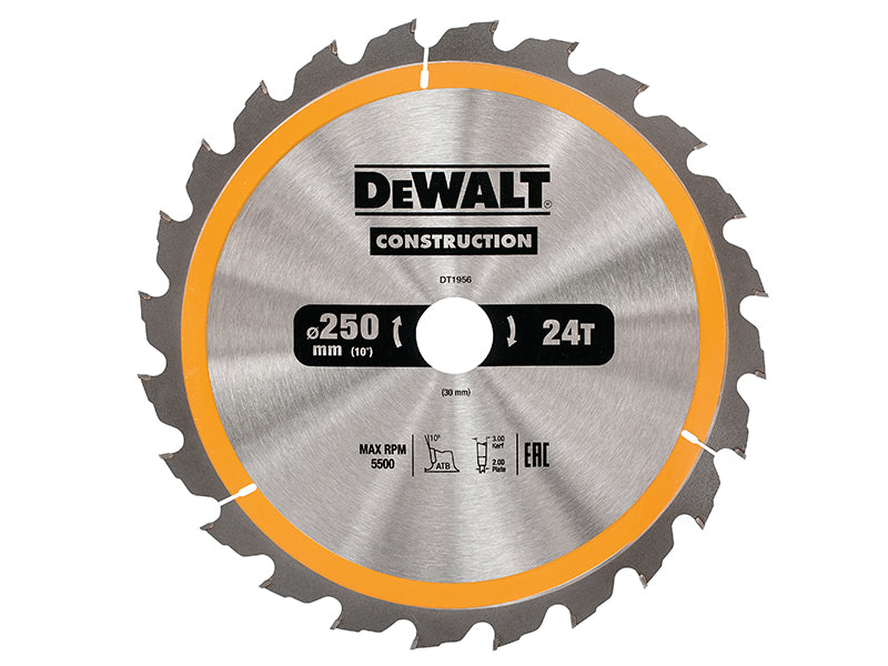 Stationary Construction Circular Saw Blade 305 x 30mm x 60T ATB/Neg