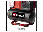 TE-AC 18/75 Li OF-Solo Power X-Change Air Compressor 18V Bare Unit              