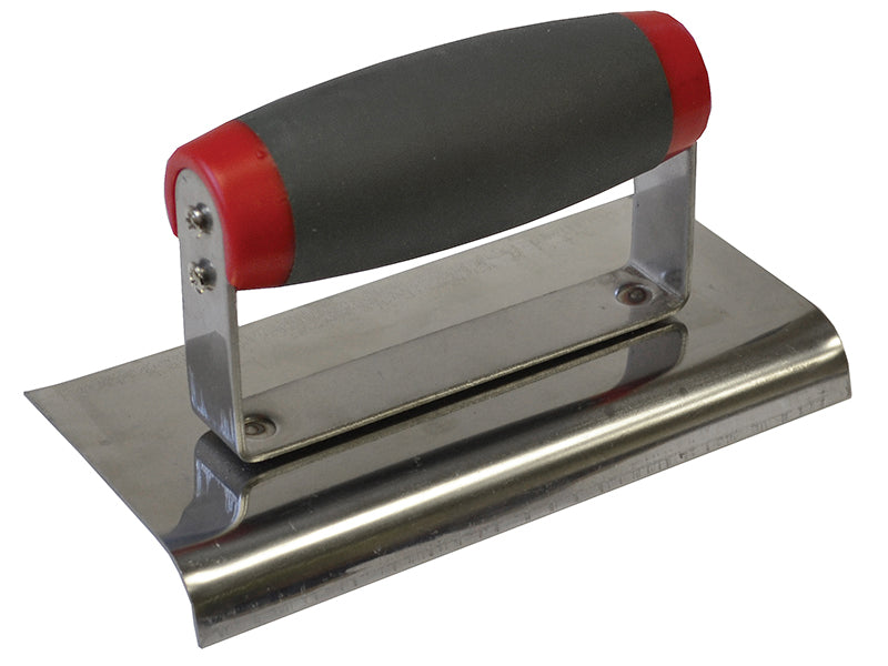 Edging Trowel Soft Grip Handle 6 x 3in                                          