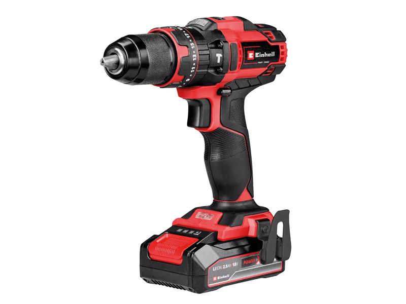 TE-CD 18/44 Li-i Power X-Change Combi Drill 18V 1 x 2.5Ah Li-ion